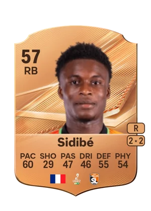 Sidibé - 57 - Rare EA FC 27 card