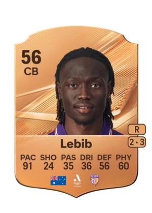 Lebib - 56 - Rare EA FC 27 card