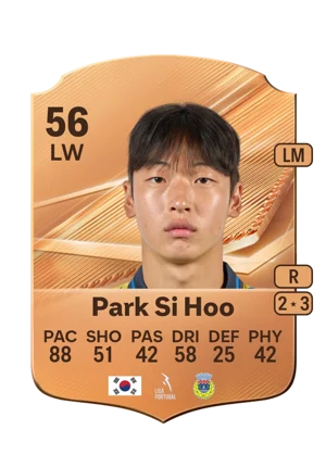 Park Si Hoo - 56 - Rare EA FC 27 card