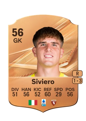 Siviero - 56 - Rare EA FC 27 card