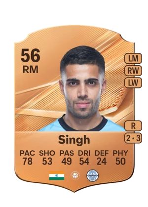Singh - 56 - Rare EA FC 27 card