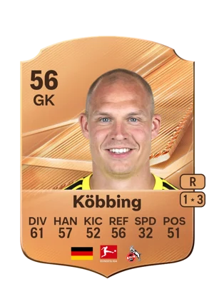 Köbbing - 56 - Rare EA FC 27 card