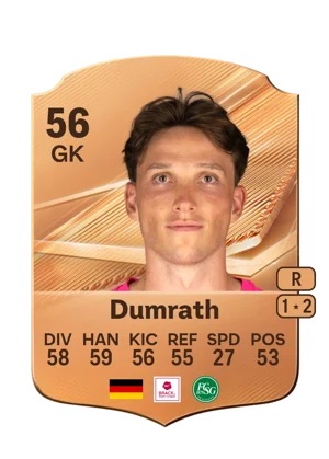 Dumrath - 56 - Rare EA FC 27 card