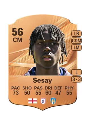 Sesay - 56 - Rare EA FC 27 card