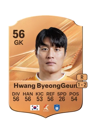 Hwang ByeongGeun - 56 - Rare EA FC 27 card