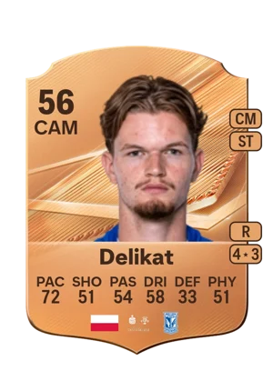 Delikat - 56 - Rare EA FC 27 card