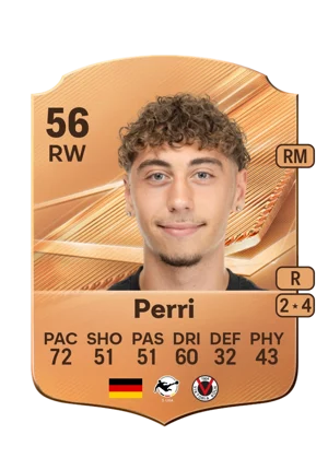 Perri - 56 - Rare EA FC 27 card