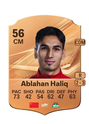 Ablahan Haliq - 56 - Rare EA FC 27 card