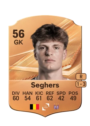 Seghers - 56 - Rare EA FC 27 card