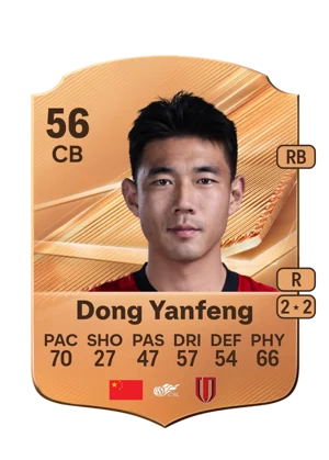 Dong Yanfeng - 56 - Rare EA FC 27 card