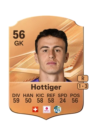 Hottiger - 56 - Rare EA FC 27 card