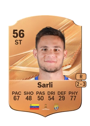Sarli - 56 - Rare EA FC 27 card