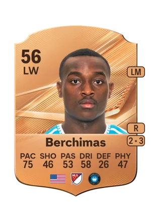 Berchimas - 56 - Rare EA FC 27 card