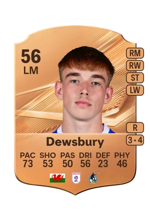 Dewsbury - 56 - Rare EA FC 27 card