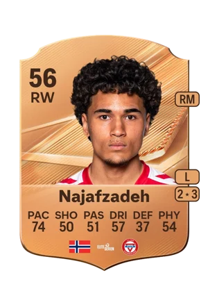 Najafzadeh - 56 - Rare EA FC 27 card