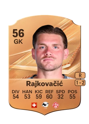 Rajkovačić - 56 - Rare EA FC 27 card