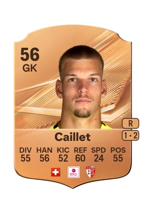 Caillet - 56 - Rare EA FC 27 card