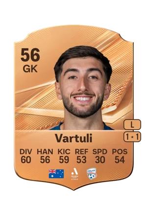 Vartuli - 56 - Rare EA FC 27 card