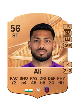 Ali - 56 - Rare EA FC 27 card