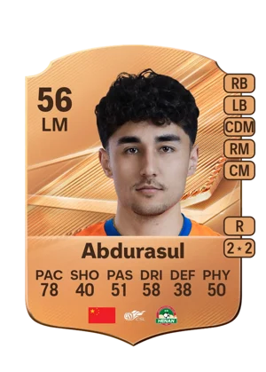 Abdurasul - 56 - Rare EA FC 27 card