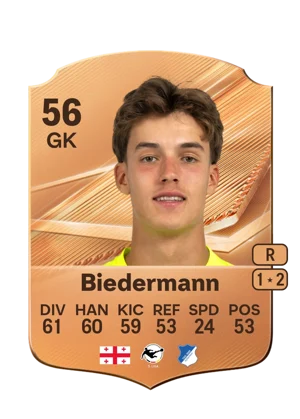 Biedermann - 56 - Rare EA FC 27 card