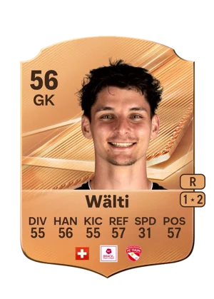 Wälti - 56 - Rare EA FC 27 card