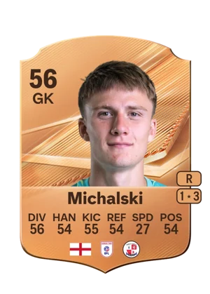 Michalski - 56 - Rare EA FC 27 card