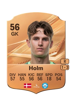 Holm - 56 - Rare EA FC 27 card