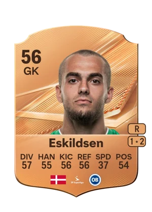 Eskildsen - 56 - Rare EA FC 27 card