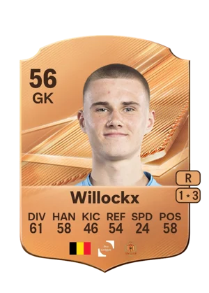 Willockx - 56 - Rare EA FC 27 card