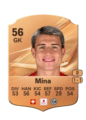 Mina - 56 - Rare EA FC 27 card