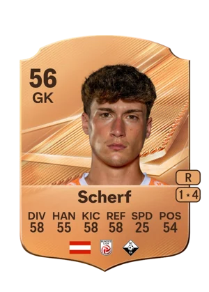 Scherf - 56 - Rare EA FC 27 card