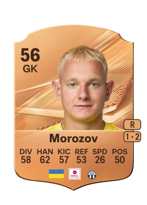 Morozov - 56 - Rare EA FC 27 card