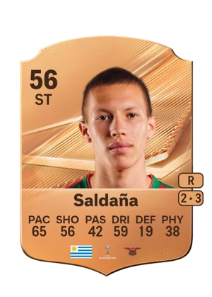 Saldaña - 56 - Rare EA FC 27 card