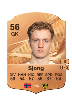 Sjong - 56 - Rare EA FC 27 card
