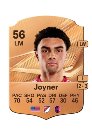 Joyner - 56 - Rare EA FC 27 card