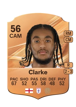 Clarke - 56 - Rare EA FC 27 card