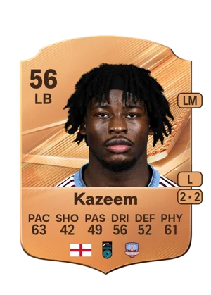 Kazeem - 56 - Rare EA FC 27 card