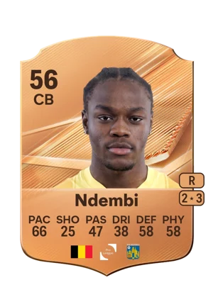 Ndembi - 56 - Rare EA FC 27 card
