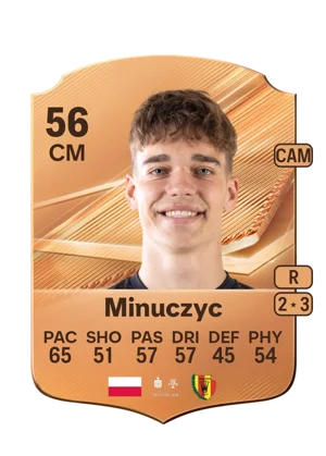 Minuczyc - 56 - Rare EA FC 27 card