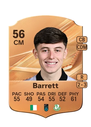 Barrett - 56 - Rare EA FC 27 card