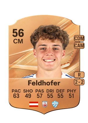 Feldhofer - 56 - Rare EA FC 27 card
