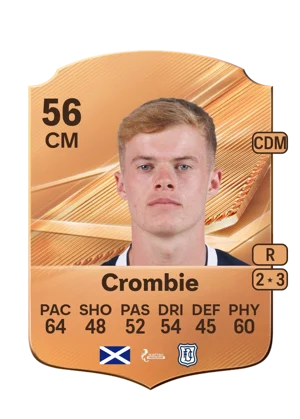 Crombie - 56 - Rare EA FC 27 card