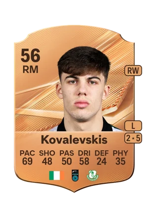 Kovalevskis - 56 - Rare EA FC 27 card