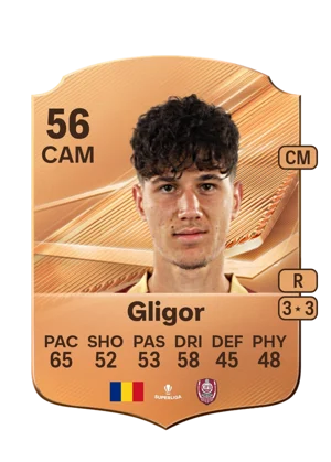 Gligor - 56 - Rare EA FC 27 card