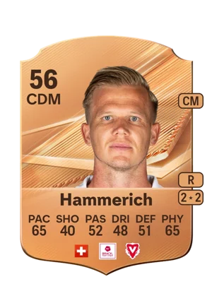 Hammerich - 56 - Rare EA FC 27 card