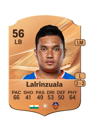 Lalrinzuala - 56 - Rare EA FC 27 card