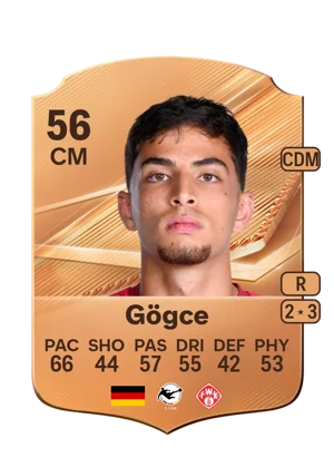Gögce - 56 - Rare EA FC 27 card
