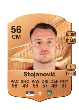Stojanović - 56 - Rare EA FC 27 card