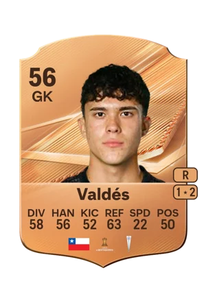 Valdés - 56 - Rare EA FC 27 card